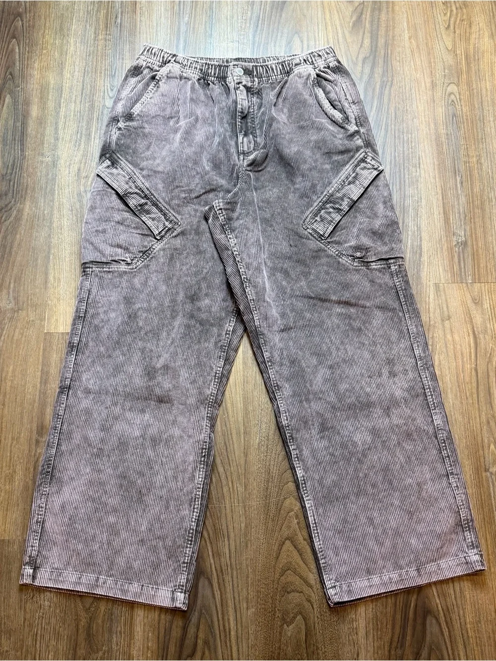 Nike Air Jordan Flight Chicago Cargo Corduroy Pants Brown HV0526-237 Men’s Large